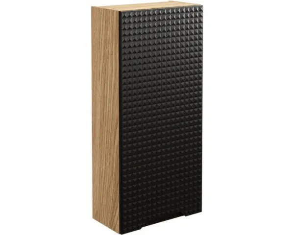 Comad Kúpeľňová zostava Luxor čierna s doskou, umývadlami a skrinkami 160 cm čierna/dub olejovaný