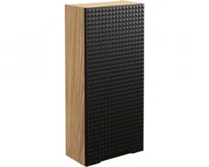 Comad Kúpeľňová zostava Luxor čierna s doskou, umývadlami a skrinkami 160 cm čierna/dub olejovaný