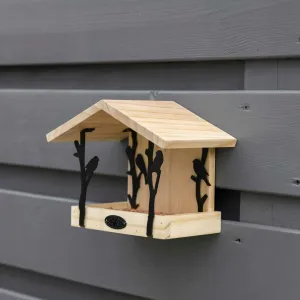 Esschert Design Vtáčie krmítko Isena hnedé