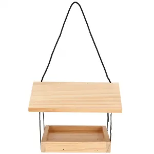 Esschert Design Závesné krmítko pre vtáky VORES hnedé