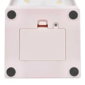 HowHomely LED lampa STELO TOUCH ružová/zlatá