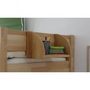 Závesný regál TIPSI prírodný