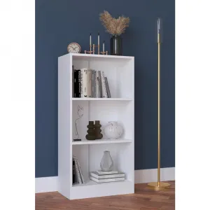 Regál Dilos š: 56 cm, biely
