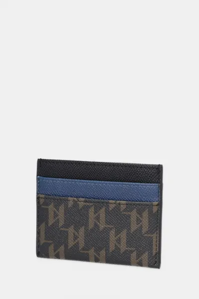 Púzdro Na Platobné Karty Karl Lagerfeld K/Monogram Kanvas Cardholder Black-Brown