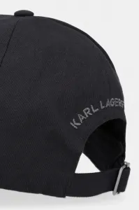 Bavlnená šiltovka Karl Lagerfeld K/SIGNATURE