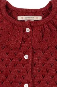 Detský sveter Konges Sløjd HOLIDAY KNIT CARDIGAN