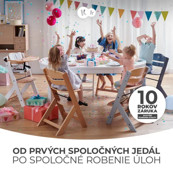 Jedálenská stolička Kinderkraft Enock Farba: Beige