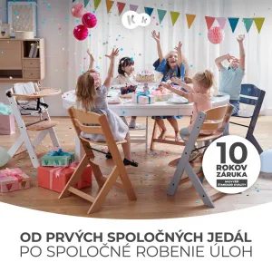 Jedálenská stolička Kinderkraft Enock Farba: Beige