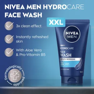NIVEA MEN Hydrocare hydratačný čistiaci gél pre mužov 150 ml
