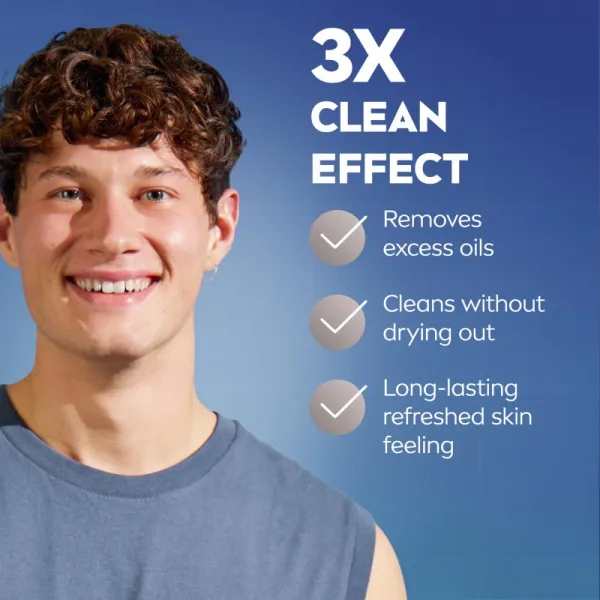 NIVEA MEN Hydrocare hydratačný čistiaci gél pre mužov 150 ml
