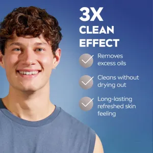 NIVEA MEN Hydrocare hydratačný čistiaci gél pre mužov 150 ml