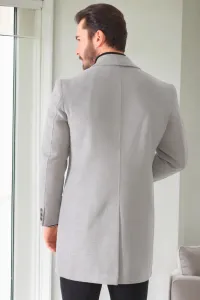 PLT9364 DEWBERRY MEN'S COAT-LIGHT GREY