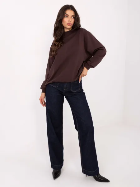 Sweatshirt-RV-BL-5185.70P-dark brown