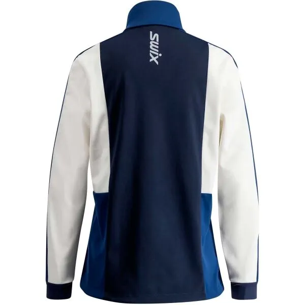 Swix CROSS JACKET W Dámska bežkárska bunda, biela, veľkosť