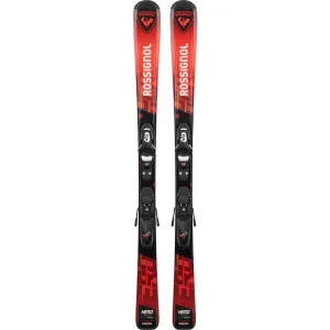 Rossignol HERO JR 100-140 KID-X + KID 4 GW Juniorské zjazdové lyže, červená, veľkosť