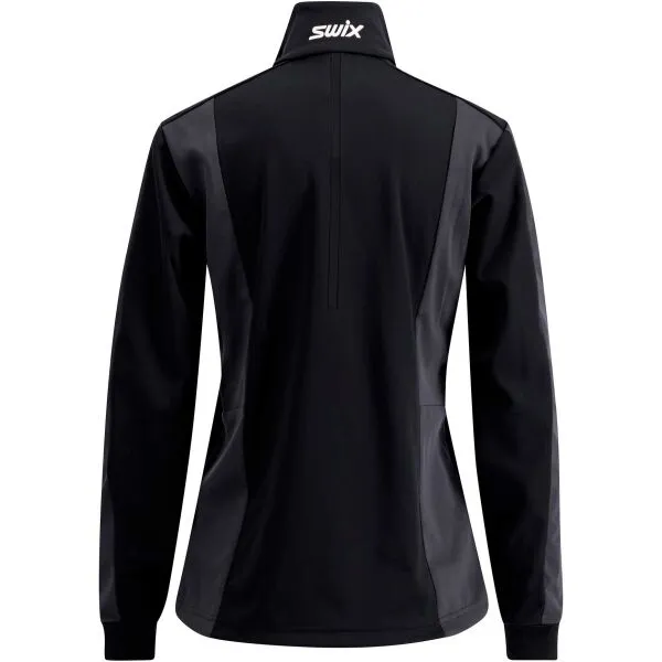 Swix CROSS JACKET W Dámska bežkárska bunda, čierna, veľkosť
