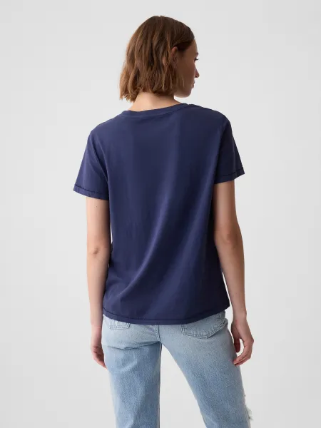 GAP  Dámské Bavlněné tričko Vintage 795346-03 Veľkosť: XL