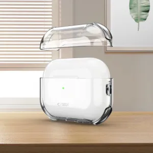 Tech-Protect Bounce puzdro, Apple AirPods Pro 3, priehľadné