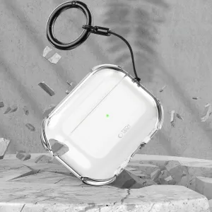 Tech-Protect Bounce puzdro, Apple AirPods Pro 3, priehľadné