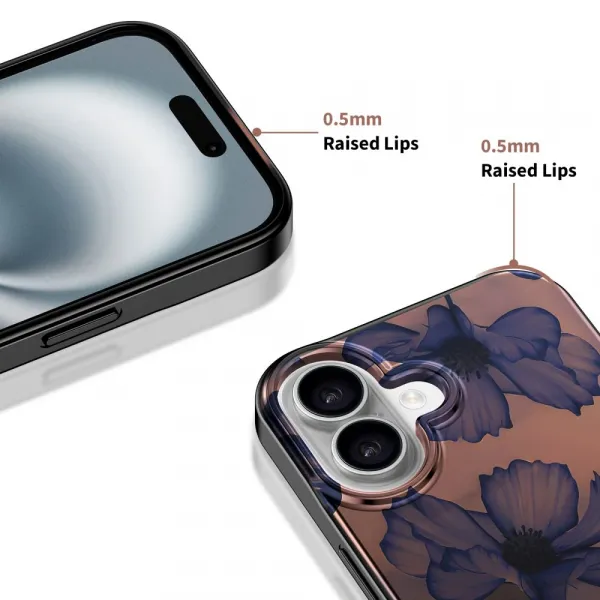 Tech-Protect Lamano MagSafe obal, iPhone 16, velvet night