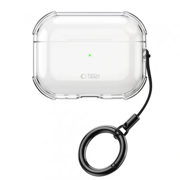 Tech-Protect Bounce puzdro, Apple AirPods Pro 3, priehľadné