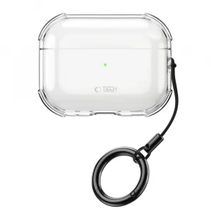 Tech-Protect Bounce puzdro, Apple AirPods Pro 3, priehľadné