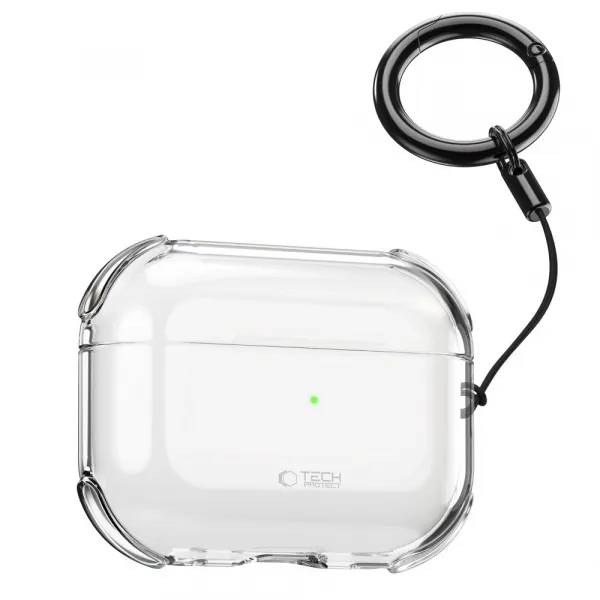 Tech-Protect Bounce puzdro, Apple AirPods Pro 3, priehľadné