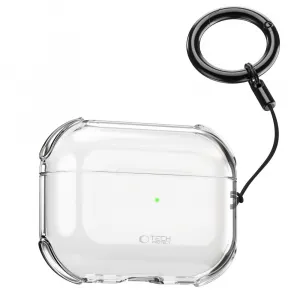 Tech-Protect Bounce puzdro, Apple AirPods Pro 3, priehľadné