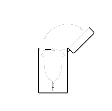 Menštruačný kalíšok Claricup Clear 3 (CLAR03)