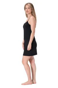 Dámska nočná košeľa Gaubert čierná (GBTW-717-black) S/M
