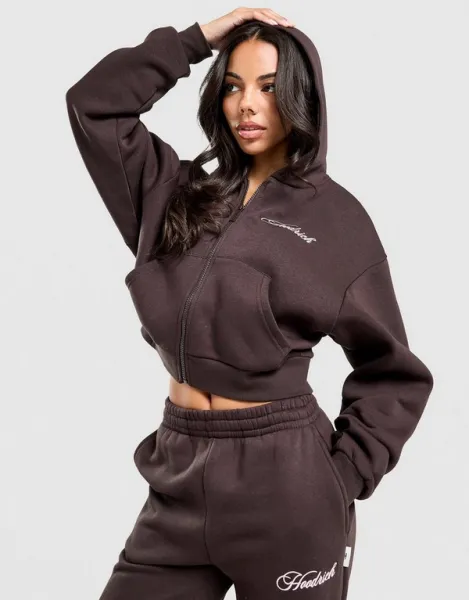 Hoodrich Mikina S Kapucňou Crop Poise