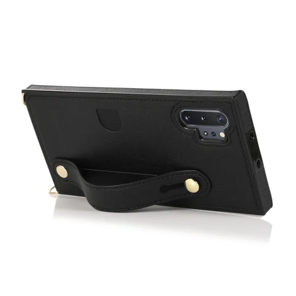 STRAP Kryt s remienkom Samsung Galaxy Note 10 Plus čierny