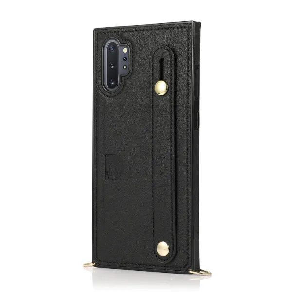 STRAP Kryt s remienkom Samsung Galaxy Note 10 Plus čierny