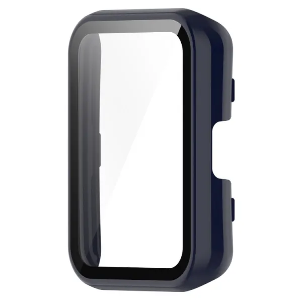 PC FULL COVER Plastový kryt so sklom pre Huawei Watch Fit 2 / Fit 2 Active modrý