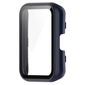 PC FULL COVER Plastový kryt so sklom pre Huawei Watch Fit 2 / Fit 2 Active modrý