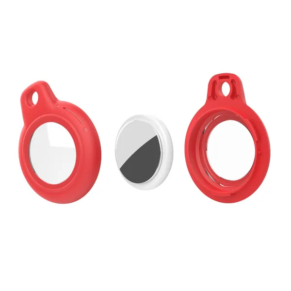 AQUA GUARD Vodotesný obal pre Apple AirTag červený
