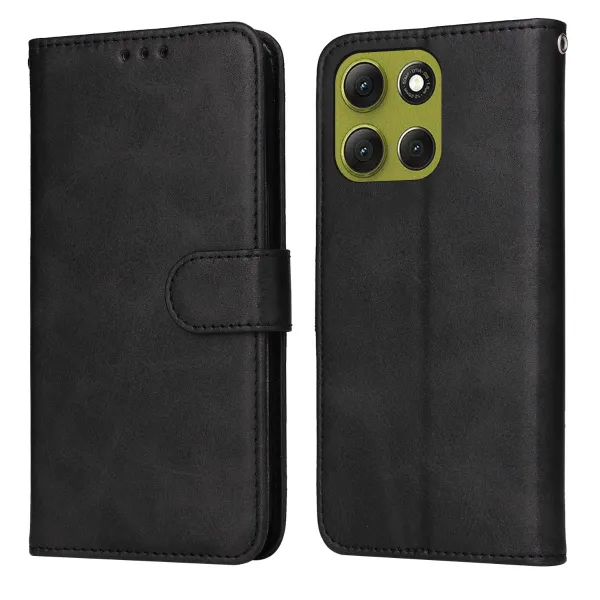 SMOOTH Peňaženkové puzdro pre Motorola Moto G86 5G čierne