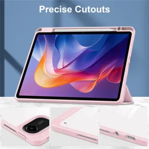 CRYSTAL Zaklápacie puzdro Xiaomi Redmi Pad 2 ružové