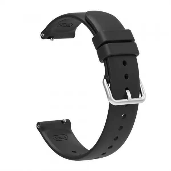 SILICONE Vymeniteľný remienok pre Xiaomi Watch S4 41mm čierny