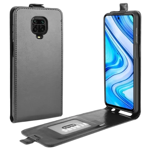 Vyklápacie puzdro Xiaomi Redmi Note 9S / Note 9 Pro čierne