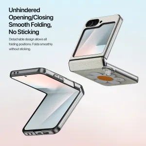 DUX LUVY Obal so šnúrkou pre Samsung Galaxy Z Flip7 FE 5G / Flip6 5G DAISY