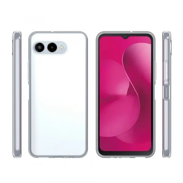 TPU Ochranný kryt pre T Phone 3 priehľadný