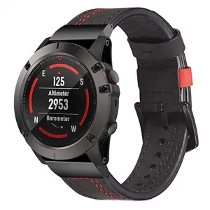 VANGUARD QuickFit Kožený remienok pre Garmin - šírka 26mm čierny