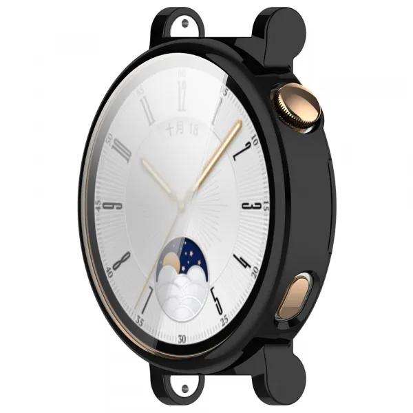 TPU FULL COVER Kryt pre Huawei Watch GT 4 41mm čierny