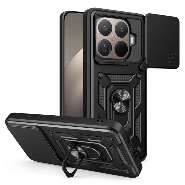 RING CAMERA Kryt s držiakom pre Xiaomi 15T Pro čierny