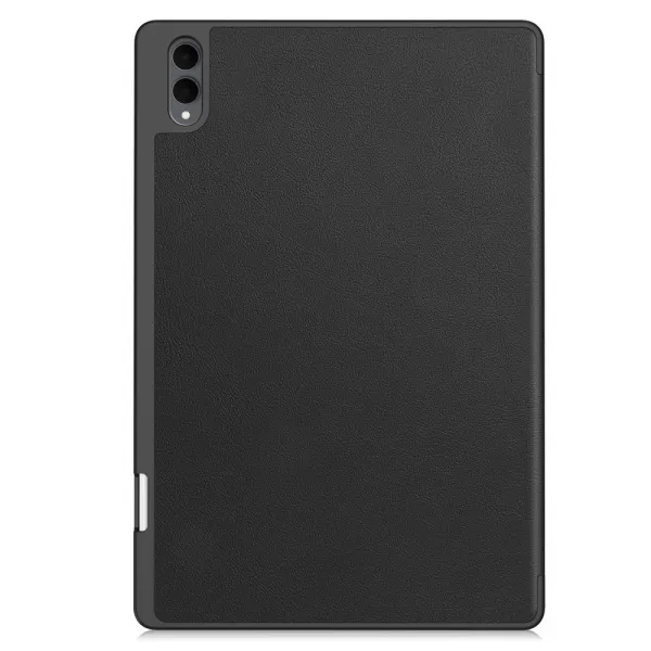 LEATHER Zaklápací kryt pre Samsung Galaxy Tab S11 Ultra čierny