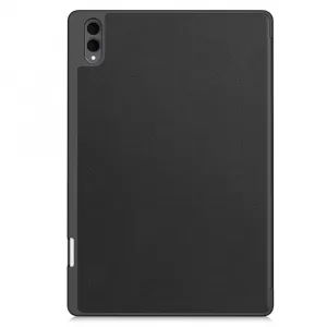 LEATHER Zaklápací kryt pre Samsung Galaxy Tab S11 Ultra čierny
