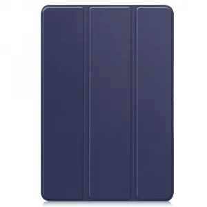 LEATHER Zaklápací kryt pre Samsung Galaxy Tab S11 Ultra modrý