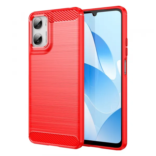 FLEXI TPU Ochranný obal Motorola Moto G06 / G06 Power červený