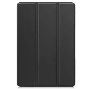 LEATHER Zaklápací kryt pre Lenovo Idea Tab Plus / Tab K12 čierny